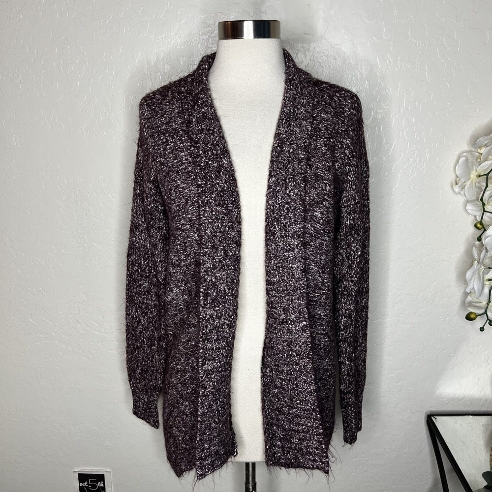 Tommy Bahama Purple Multicolor Knit Casual Sweater Cardigan Womens